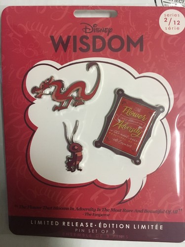Disney Wisdom Collection MUSHU February 2019 PLUSH, MUG, & PIN SET Mulan - Picture 5 of 11