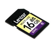 Lexar 16GB - SDHC Card - Class 10 High Speed