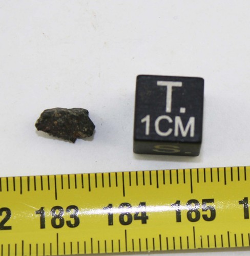 Meteorito Nwa 15739 En Una Caja Condrita Carbon Paño CM2 (0.25 Gramos - 002 **) - Picture 2 of 8