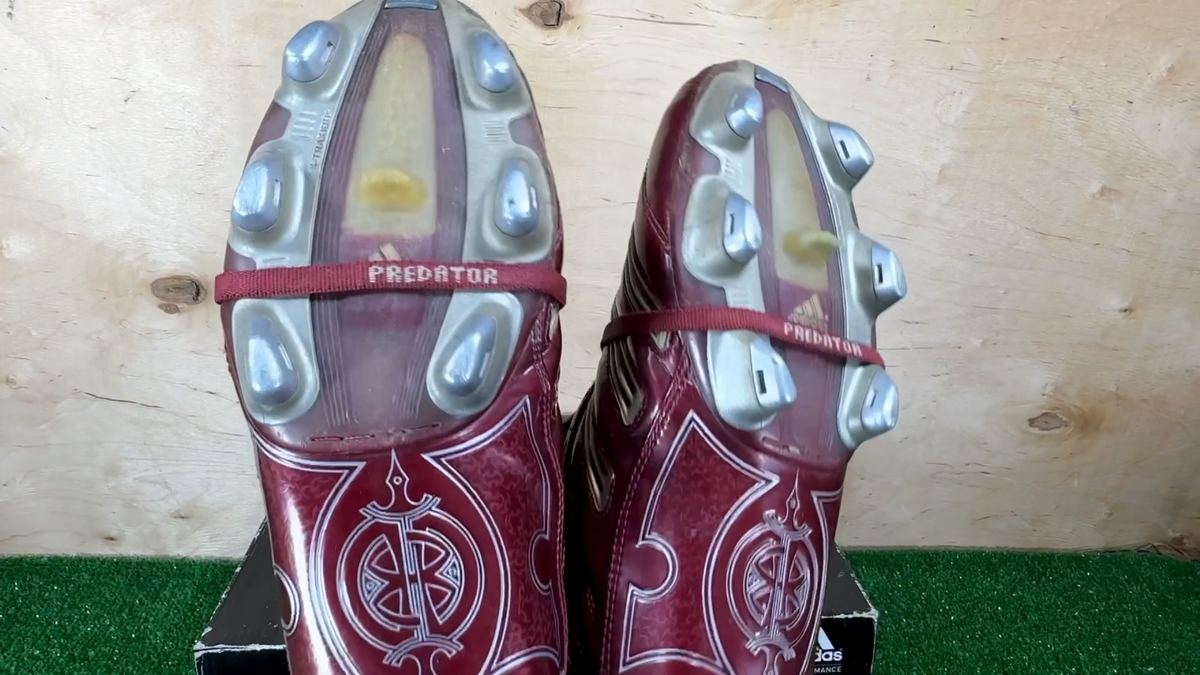 Adidas Predator Absolute SG David Beckham Elite Red boots Adidas Predator Absolute SG David Beckham Elite Red boots
