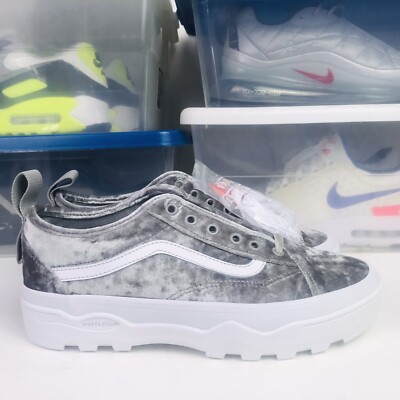 Vans Ultracush Wafflecup 721454 Gray Velvet Men's Sz 9/Women's