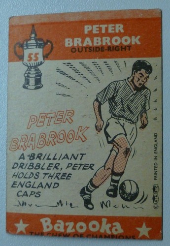A. & B. C. Gum 1962 Footballers ( Bazooka ) Odd Cards LAST ONE see Menu - Picture 27 of 35