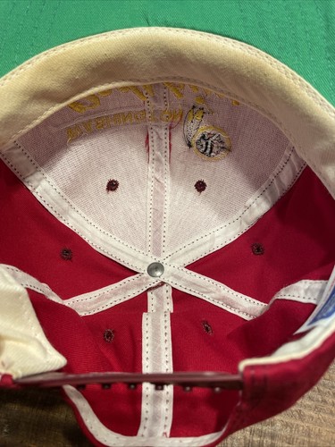 Vintage Washington Redskins Script snapback Hat Cap NFL American Needle Made USA - Picture 12 of 12