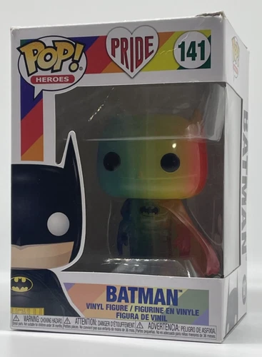 Funko POP! Animation BATMAN Figure Pride Edition DC Universe #141 - Brand New
