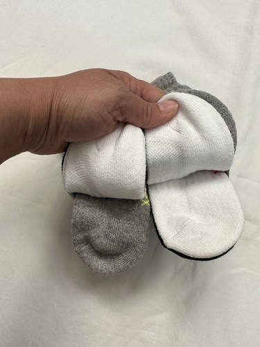 NIKE KID'S 6PK MULTICOLOR CUSHIONED ANKLE LOGO SOCKS FREE SHIPPING - Picture 4 of 9
