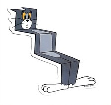 Tom and Jerry Hanna Barbera Warner Bros Anime Cartoon Water Resistant Sticker
