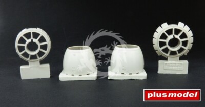 PBM 5 Mariner engine covers PlusModel AL7054 1/72 Scale