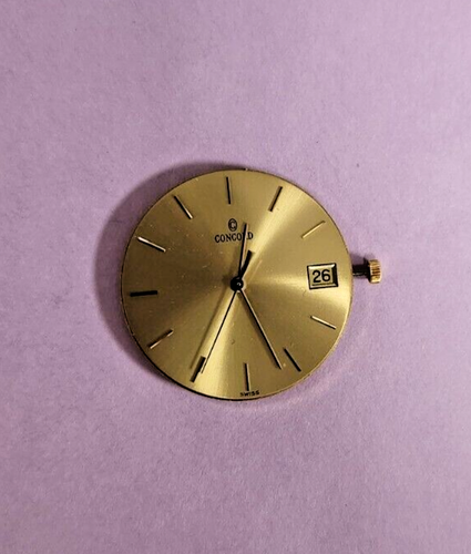 CONCORD WRIST WATCH QUARTZ MOVEMENT - IN PERFECT WORKING ORDER - Picture 2 of 7