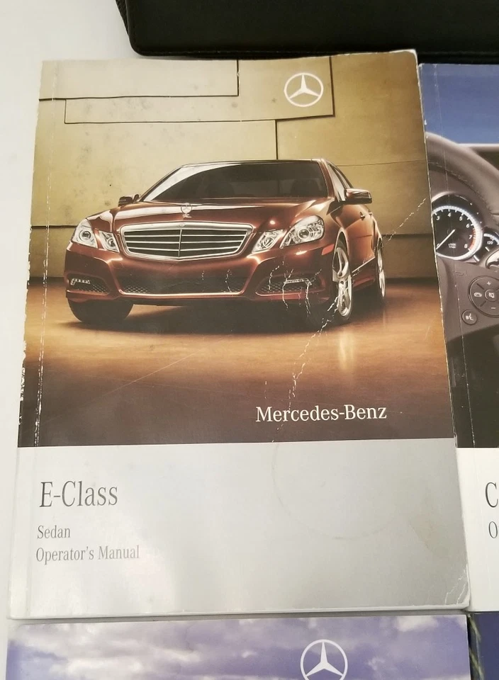 Mercedes-Benz Clase E 2010 OEM manual del propietario conjunto de libros 10 e350 e550 e63 AMG Foto 2 de 4
