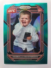 Hasbulla Magomedov - Teal 48/49 (Rookie / RC) 2023 Panini Prizm UFC