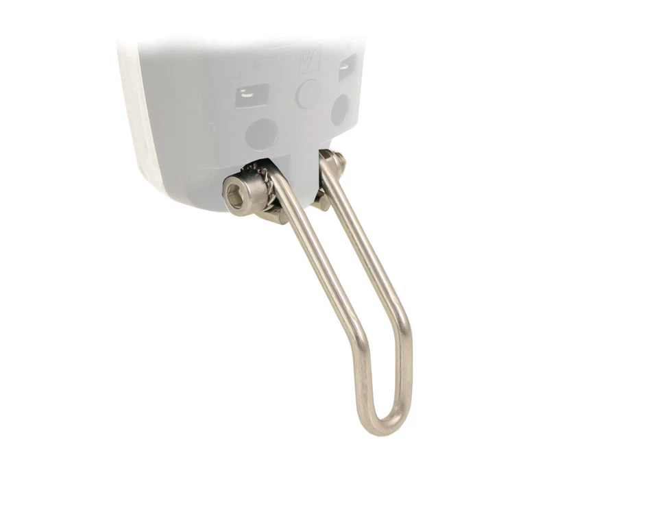 Black Dingo Fahrrad Lampenhalter Nirosta Scheinwerferhalter Halter Fahrradlampe