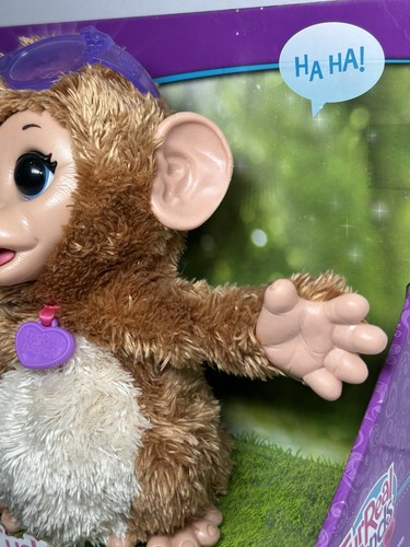 FurReal Friends Baby Cuddles My Giggly Monkey Pet Plush Hasbro Brand NEW - Picture 4 of 12