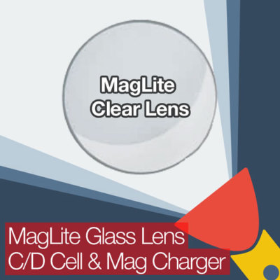 Maglite Ultra Clair AR Coated Glass Lens Pour C//D cellule et chargeur MAG Torches