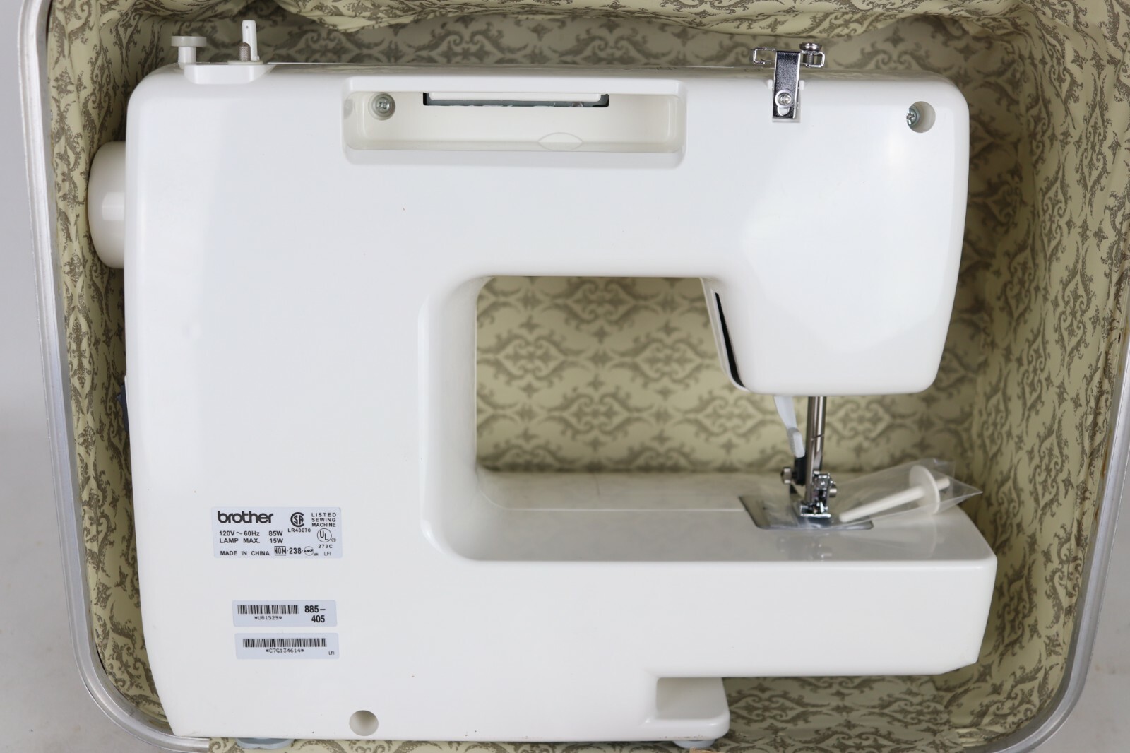 Brother LS-2125i 10-Stitch Domestic Sewing Machine w/ Manual & Case - Tested Ostatnia praca, świetna cena