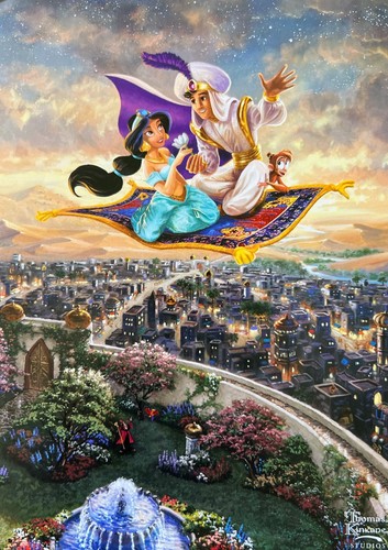 Mini stampe calendario Disney Dream Thomas Kinkade (6 pollici x 8,5 pollici) (vedi varianti) - Foto 22 di 42