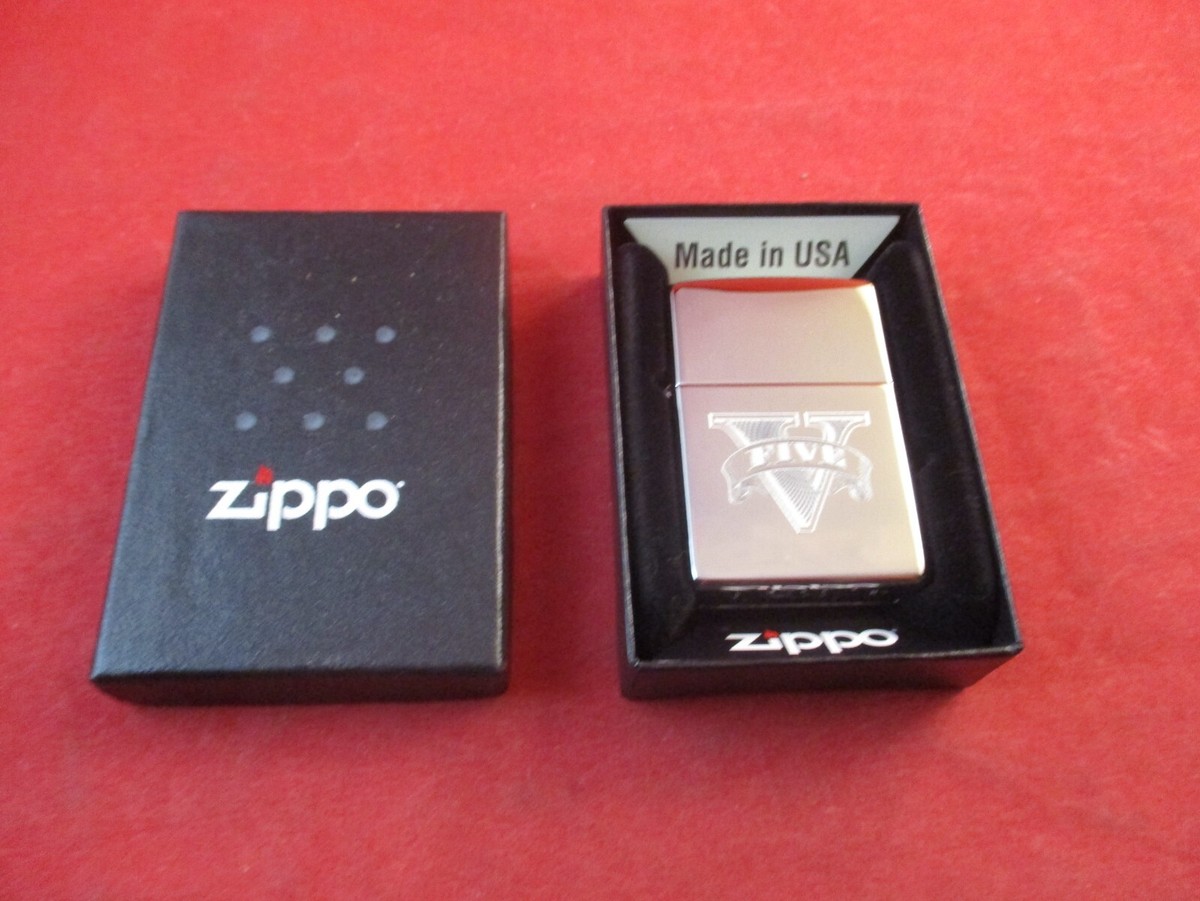 Grand Theft Auto V Rockstar Games Playstation Xbox Promo Zippo