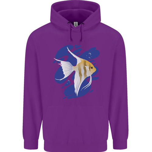 An Angel Fish in the Ocean Childrens Kids Hoodie - Picture 86 of 88