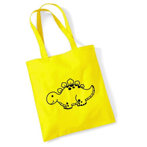 Sacchetto di iuta stegosauro dinosauro borsa cotone idea regalo souvenir regalo - Foto 25 di 36