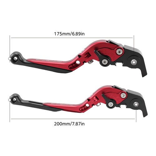 For DUCATI Panigale V4 V2 1299 1199/S/R 959 899 Folding CNC Clutch Brake Levers - Picture 6 of 17