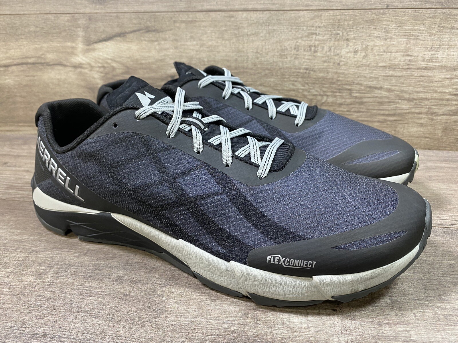 Merrell Bare Access Flex J09657 scarpe sneakers da corsa minimaliste BLK uomo 10 5