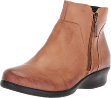 Propet Womens Waverly Boots Ankle Low Heel 1-2" - Brown