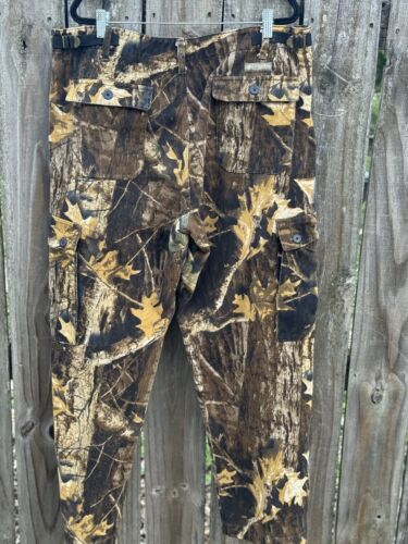 Pantalones de Carga Columbia Timberwolf Camuflados Talla 38x32 Caza Pierna Ancha Ajustables Usados en Excelente Condición - Imagen 2 de 11