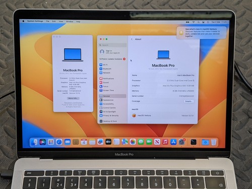 Apple MacBook Pro 13.3" Retina (256GB SSD, Intel Core i5-7360U 2.30GHz, 8GB RAM) - Picture 2 of 7