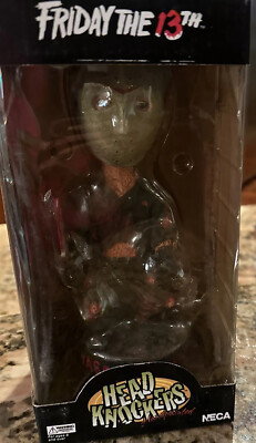 Vintage NECA Jason Voorhees Friday the 13th Rare Head Knockers New