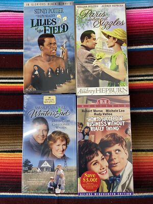 Classics & Westerns All NEW SEALED VHS Tape Lot OF 53 Movies