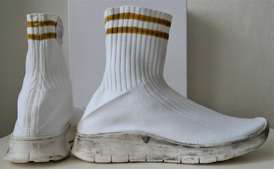 Maison Margiela S57WS0230 High Top Sneakers mit Socke Sportlich Schuhe Gr41 NEU 