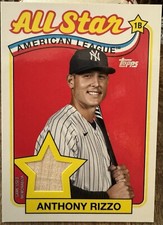 2024 Topps Series 2-Topps Baseball All-Star Relics #89ASR-AR Anthony Rizzo 