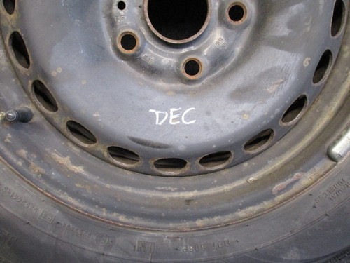 15" Reserverad Stahlfelge Notrad 195 65 VW Passat 3B 3BG 6x15 ET37 3B0601027D - Picture 4 of 9