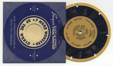 Yellowstone National Park Wyoming 1939 Blue Ring Circle View-Master Reel 127