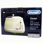 DeLonghi Pop-up Toaster ICONA Vintage Collection CTOV2003J-GR Olive Green NEW