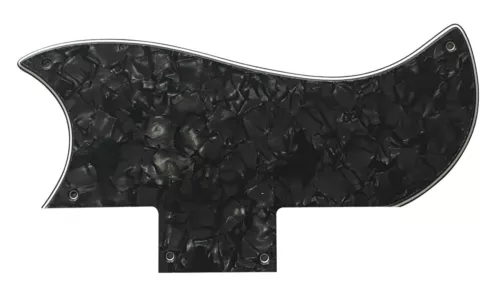 Pickguard  For Gibson SG‘61 Reissue Style Guitar Pickguard  4-Ply-BLACK-PEARL