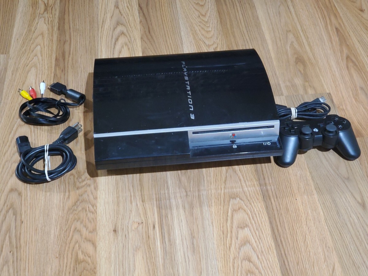 ps3 黒 80GB Sony PlayStation 3 PS3 80GB CECHL01 Black Console W