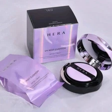 HERA UV Mist Cushion Cover C21 Vanilla 15g x 2ea SPF50 PA+++ Foundation K-Beauty