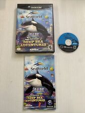 SeaWorld: Shamu's Deep Sea Adventures (Nintendo GameCube, 2005) W/ Manual TESTED