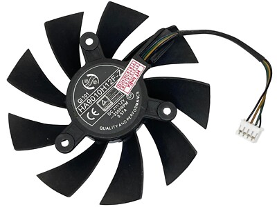 Lüfter 85mm MSI RX560 GTX 1050 Ti GTX 1060 AERO ITX Fan 4pin HA9010H12SF-Z