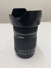 CANON Lens Camera EFS18-135mm EW-73B Set Used