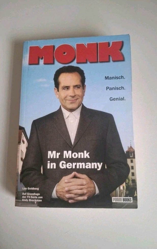 Buch Mr. Monk in Germany/ in Deutschland