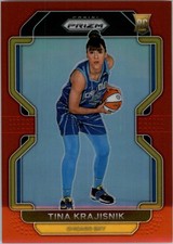 2022 Panini Prizm WNBA Prizms Red #13 Tina Krajisnik /199 - BSK