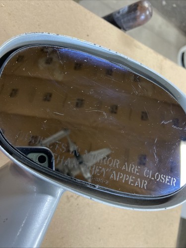 1978-87 Chevy Olds Buick GBody RH Remote Sport Mirror 3” Stud Center (Ref SVR) - Bild 6 von 7