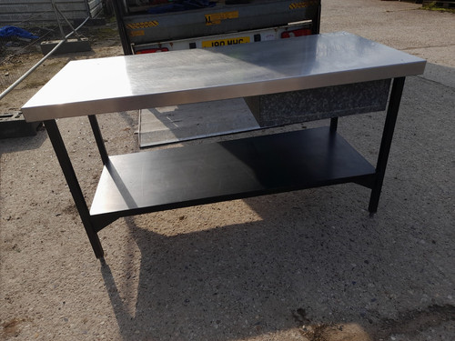 Stainless Steel Commercial Prep Table with Drawer - Picture 5 of 5