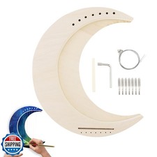 OriGlam Lyre Harp 7 String DIY, Moon Shaped Lyre Harp Musical Ins