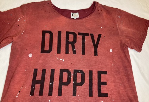 Top para mujer Jaded Gypsy 0/S-XL Moon Stars Distressed Hippie Boho - Imagen 2 de 7