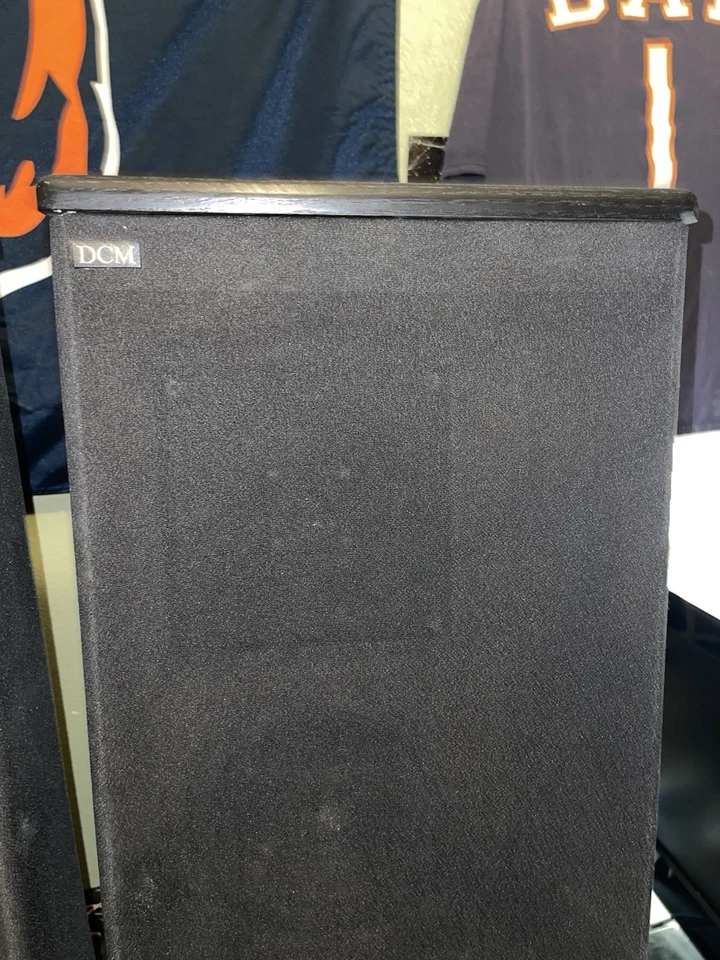 Juego de 2 Altavoces de Imágenes Estéreo DCM Time Frame TF400 De Colección Hechos en EE. UU., LOCALES Foto 4 de 4