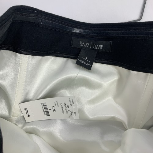 NWT WHBM Color Block Ponte Corset Bustier And Pencil Skirt Women's Size 4 - Picture 3 of 11