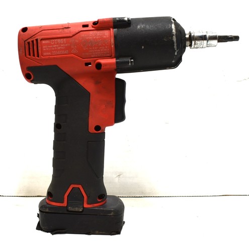 Snap-on Tools RED 3/8" Drive 14.4v Cordless Impact Wrench CT861 w/ Battery - Picture 2 of 8