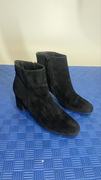 Women Paul Green Boots Black Suede 40.5